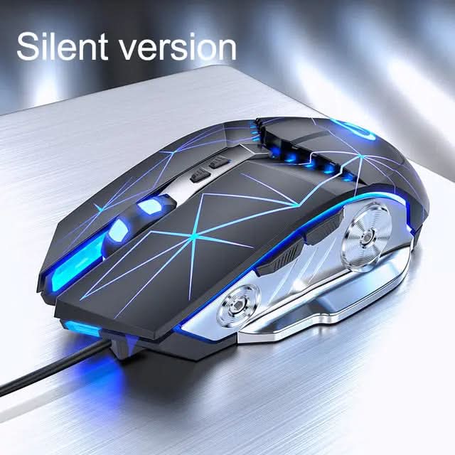 Souris de jeu filaire silencieuse pour ordinateur Les Visionnaires