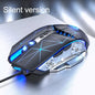 Souris de jeu filaire silencieuse pour ordinateur Les Visionnaires