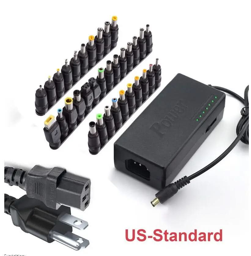 Adaptateur secteur universel réglable 96 W 12 V 24 V Les Visionnaires
