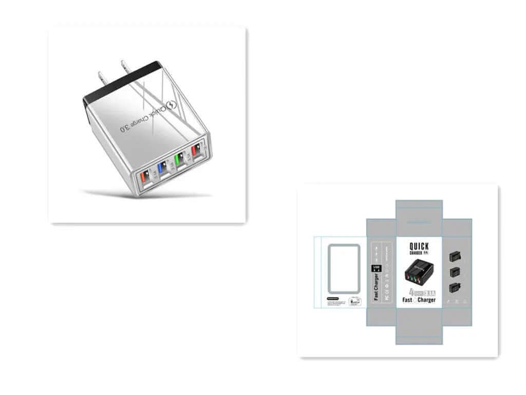 chargeur USB Quick Charge 3.0 Les Visionnaires
