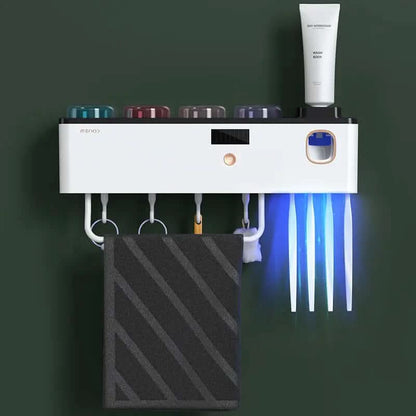 Porte-brosse à dents germicide UV multifonctionnel Les Visionnaires