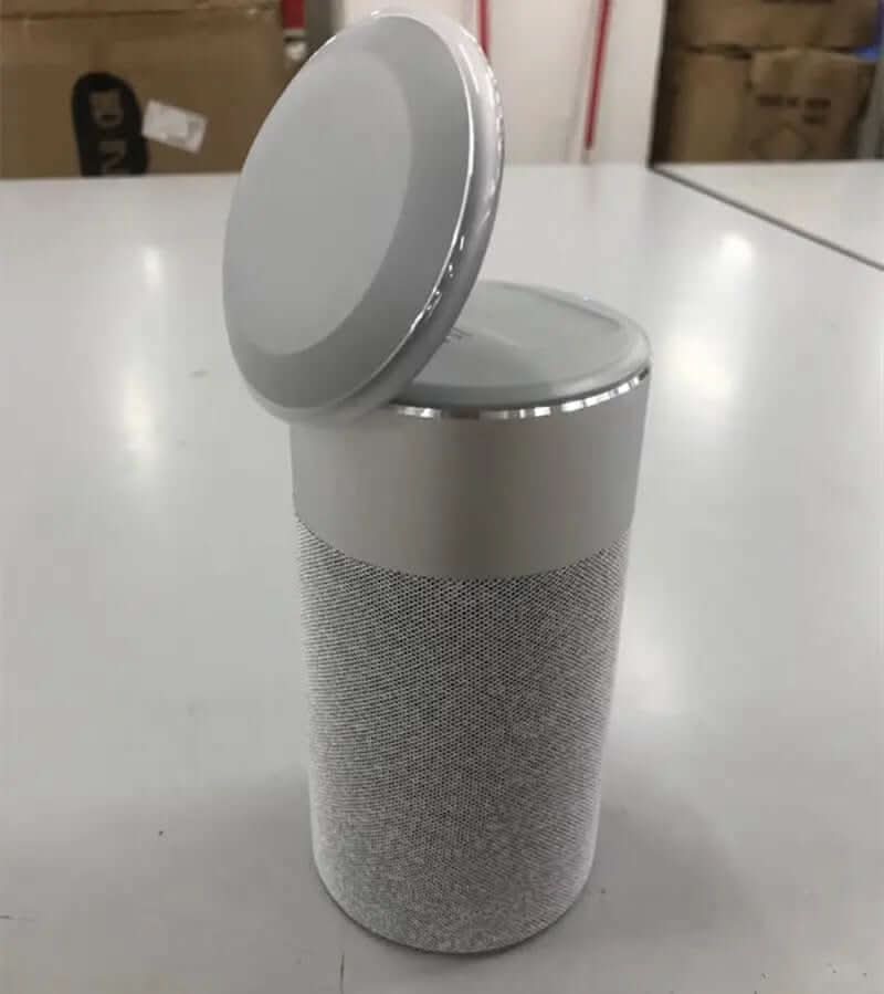 Chargeur Sans Fil 3-en-1 avec Haut-Parleur Bluetooth et Lampe Tactile Les Visionnaires