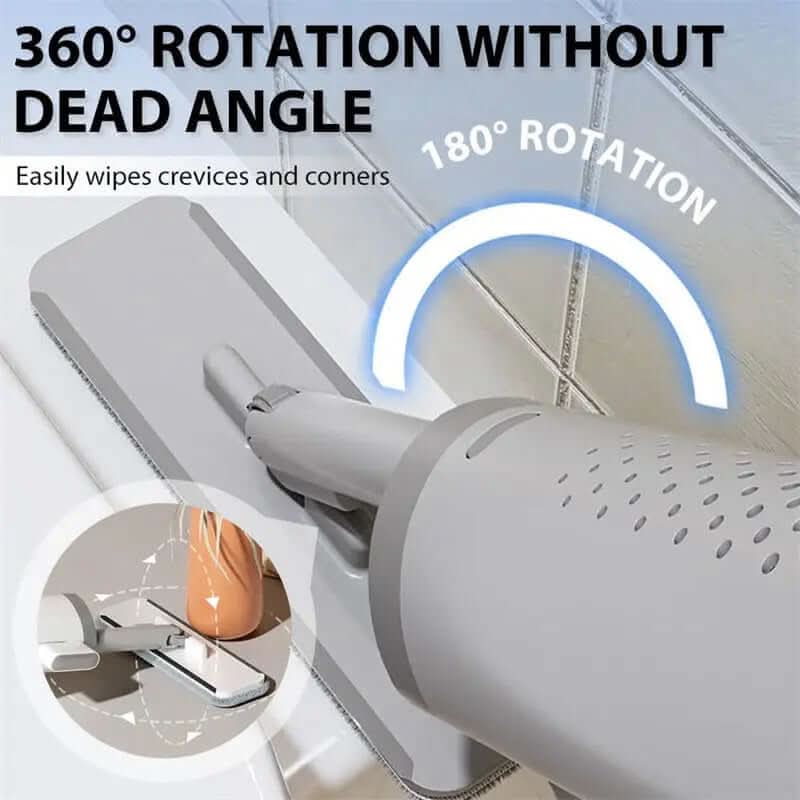 Mini-mop rotatif auto-essorable Les Visionnaires