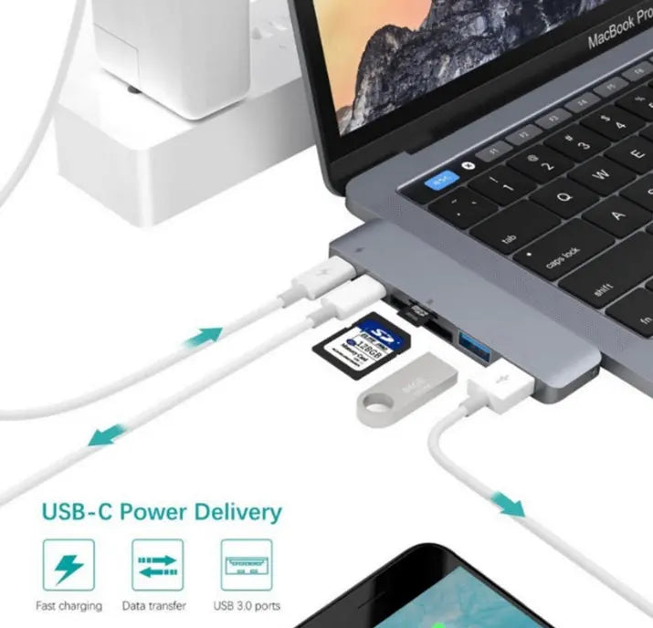 Adaptateur USB Type C Hub Les Visionnaires