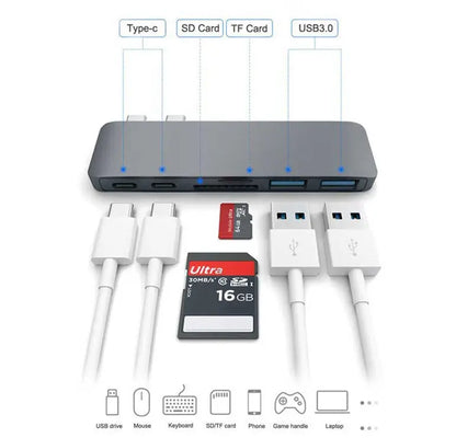 Adaptateur USB Type C Hub Les Visionnaires