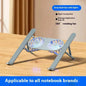 Support ordinateur portable en alliage d'aluminium avec ventilateurs doubles Les Visionnaires