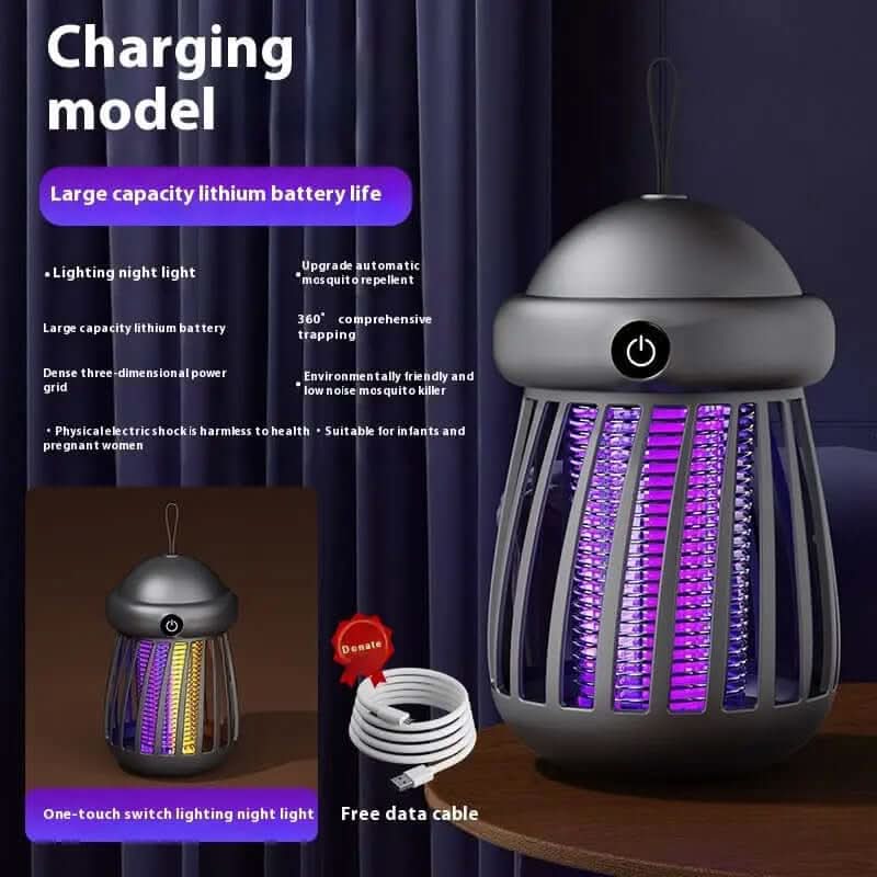 Mosquito Killer Lamp Insect Repellent Radiation Less Mute Electric Insect Trap Usb Charging Outdoor Mosquito Killer Repellent Les Visionnaires