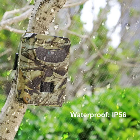 Caméra de chasse 1080P avec capteur PIR et vision nocturne infrarouge Les Visionnaires
