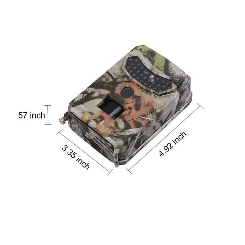 Caméra de chasse 1080P avec capteur PIR et vision nocturne infrarouge Les Visionnaires