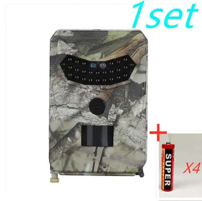 Caméra de chasse 1080P avec capteur PIR et vision nocturne infrarouge Les Visionnaires