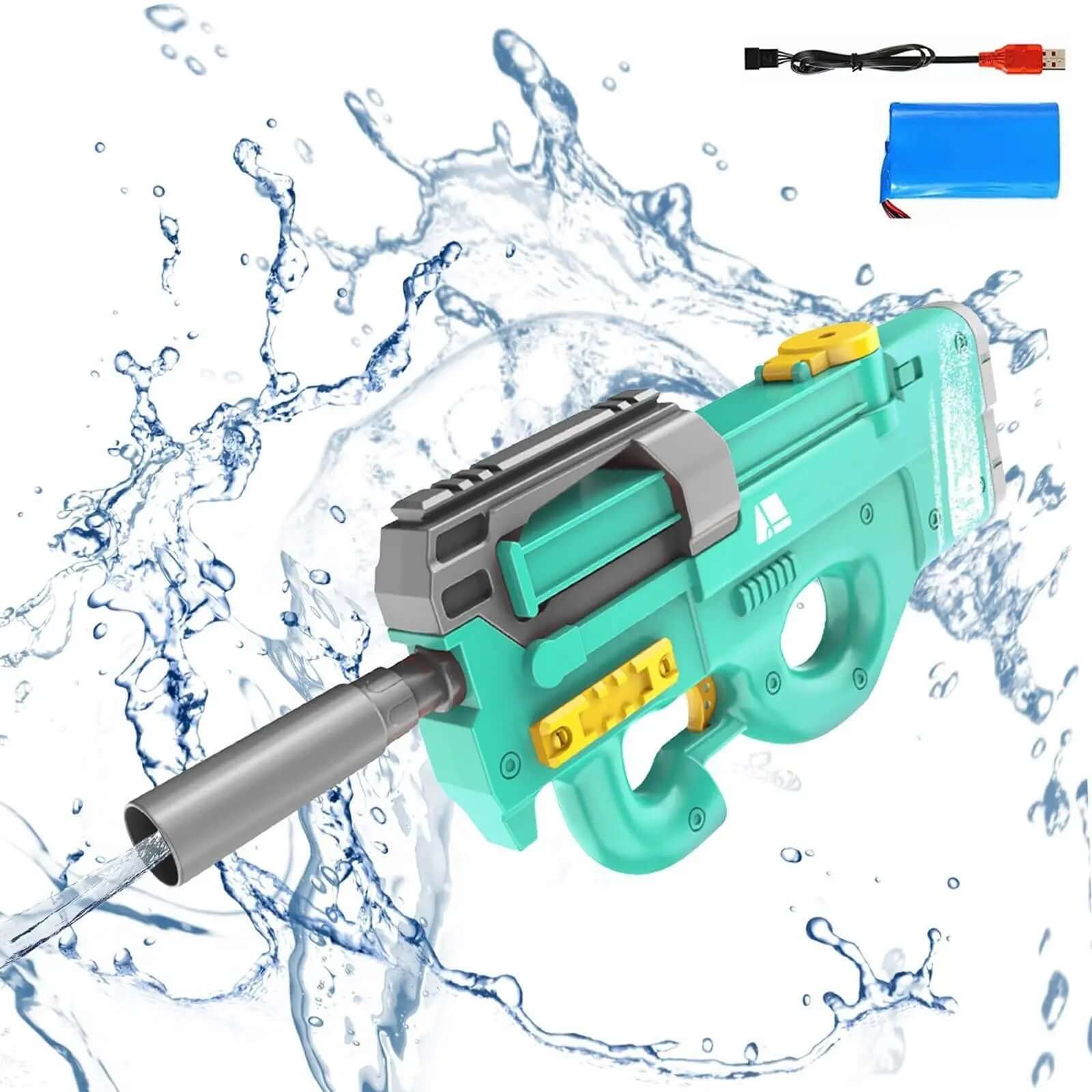 Pistolet à Eau Électrique P90 Les Visionnaires