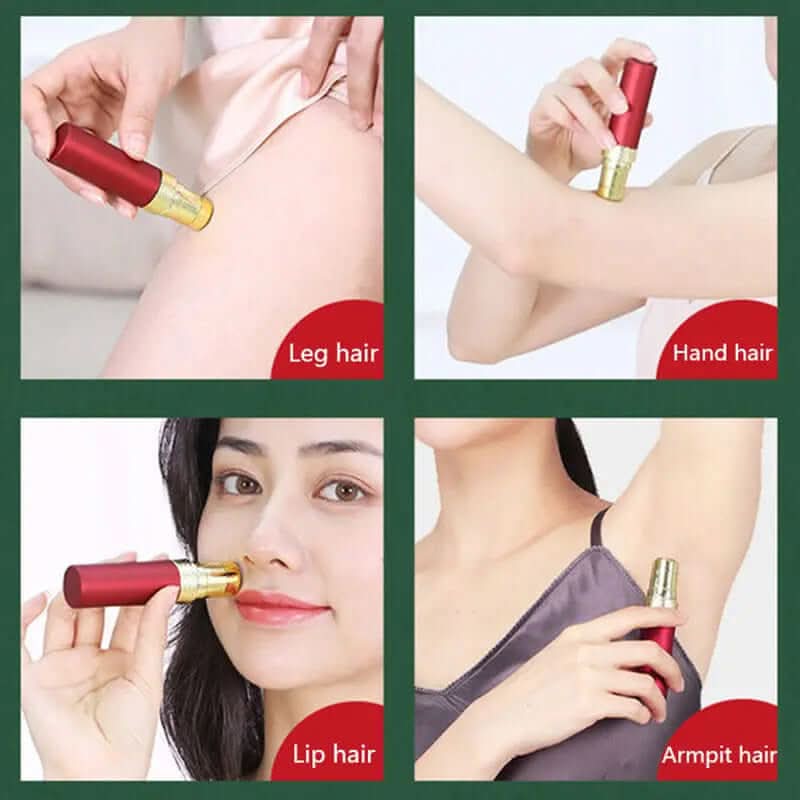 Mini Épilateur Forme Rouge à Lèvres Les Visionnaires