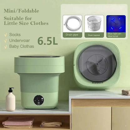Mini Machine à Laver Pliable - Portable et Grande Capacité Les Visionnaires