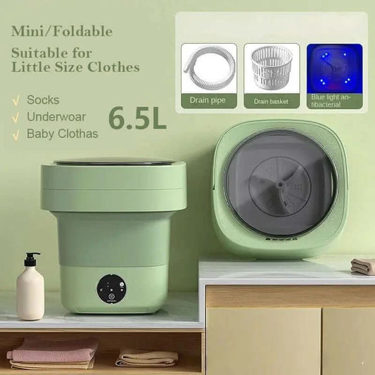 Mini Machine à Laver Pliable - Portable et Grande Capacité Les Visionnaires