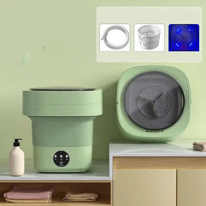 Mini Machine à Laver Pliable - Portable et Grande Capacité Les Visionnaires