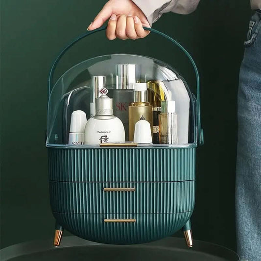 Boîte de Rangement Cosmétique Étanche et Anti-Poussière – Organisation et Protection Les Visionnaires