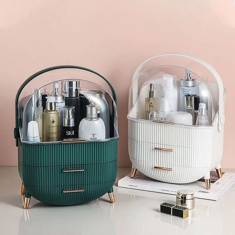Boîte de Rangement Cosmétique Étanche et Anti-Poussière – Organisation et Protection Les Visionnaires