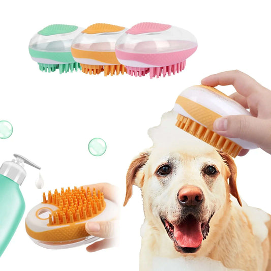 brosse de bain 2-en-1, pour animaux de compagnie Les Visionnaires
