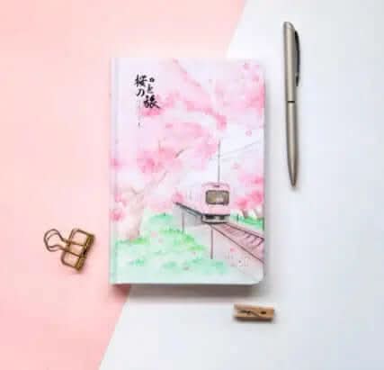 Carnet Muco Sakura à couverture rigide avec effet AR (réalité augmentée) Les Visionnaires