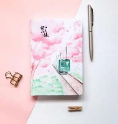 Carnet Muco Sakura à couverture rigide avec effet AR (réalité augmentée) Les Visionnaires