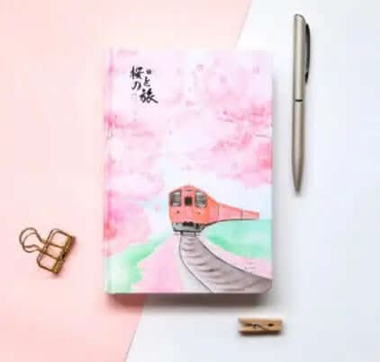 Carnet Muco Sakura à couverture rigide avec effet AR (réalité augmentée) Les Visionnaires