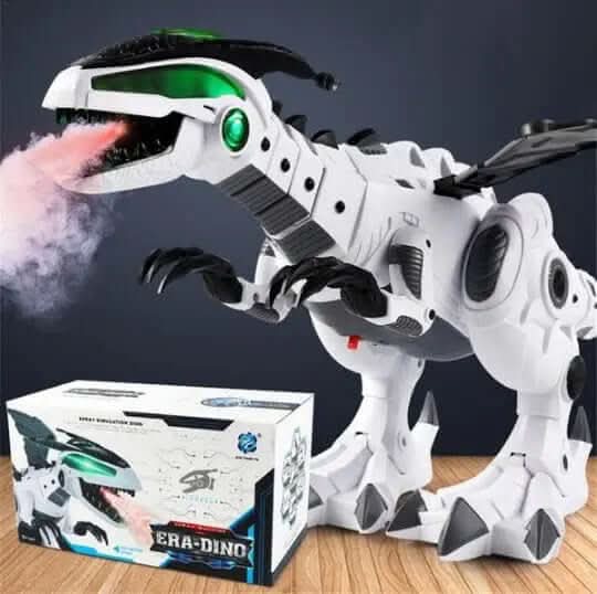 Jouet dragon marchant avec effet de feu et pulvérisation d'eau Les Visionnaires