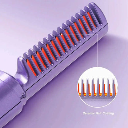Fer à lisser sans fil et boucleur professionnel à ions négatifs, outils de coiffure. Les Visionnaires
