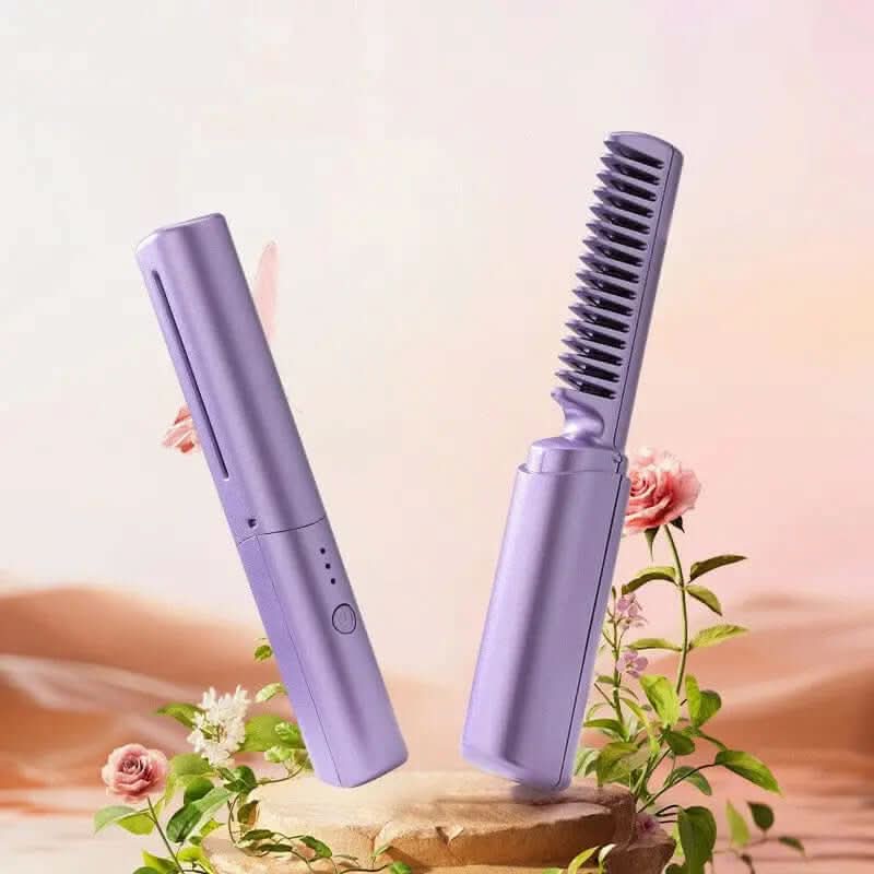 Fer à lisser sans fil et boucleur professionnel à ions négatifs, outils de coiffure. Les Visionnaires