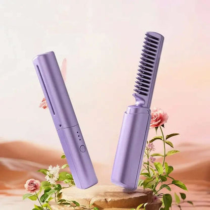 Fer à lisser sans fil et boucleur professionnel à ions négatifs, outils de coiffure. Les Visionnaires