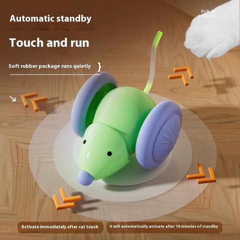 Jouet interactif pour chat Souris électrique Voiture Les Visionnaires