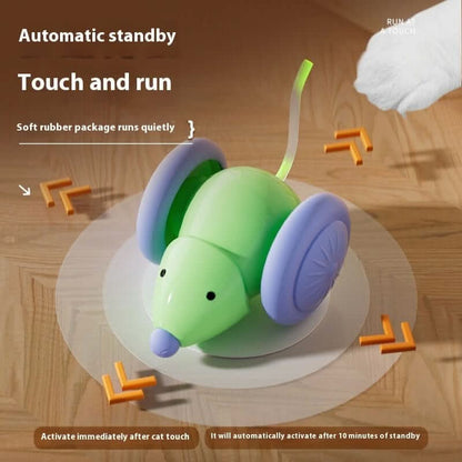 Jouet interactif pour chat Souris électrique Voiture Les Visionnaires