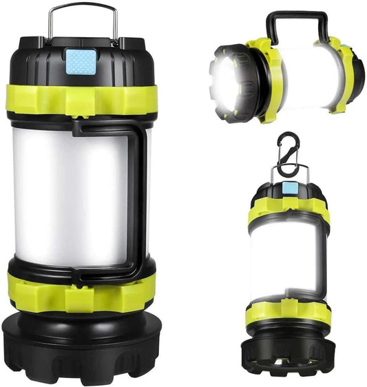 Lampe de camping d'urgence rechargeable avec batterie Power Bank Les Visionnaires