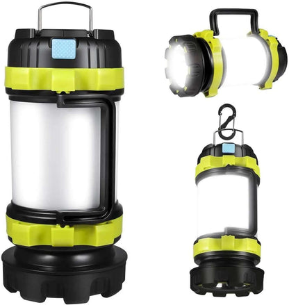 Lampe de camping d'urgence rechargeable avec batterie Power Bank Les Visionnaires