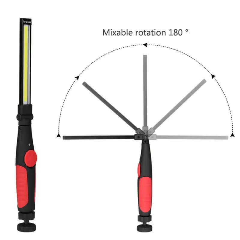 Lampe de Travail LED Portable avec Base Magnétique Les Visionnaires
