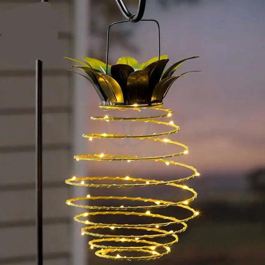 Lampes solaires étanches en forme d'ananas Les Visionnaires
