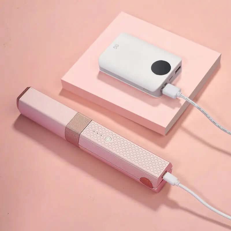 Lisseur à cheveux sans fil USB, mini fer à boucler en céramique Les Visionnaires
