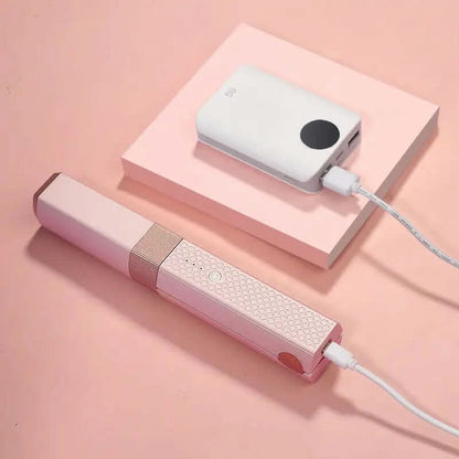 Lisseur à cheveux sans fil USB, mini fer à boucler en céramique Les Visionnaires