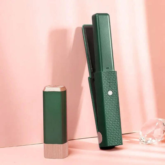 Lisseur à cheveux sans fil USB, mini fer à boucler en céramique Les Visionnaires