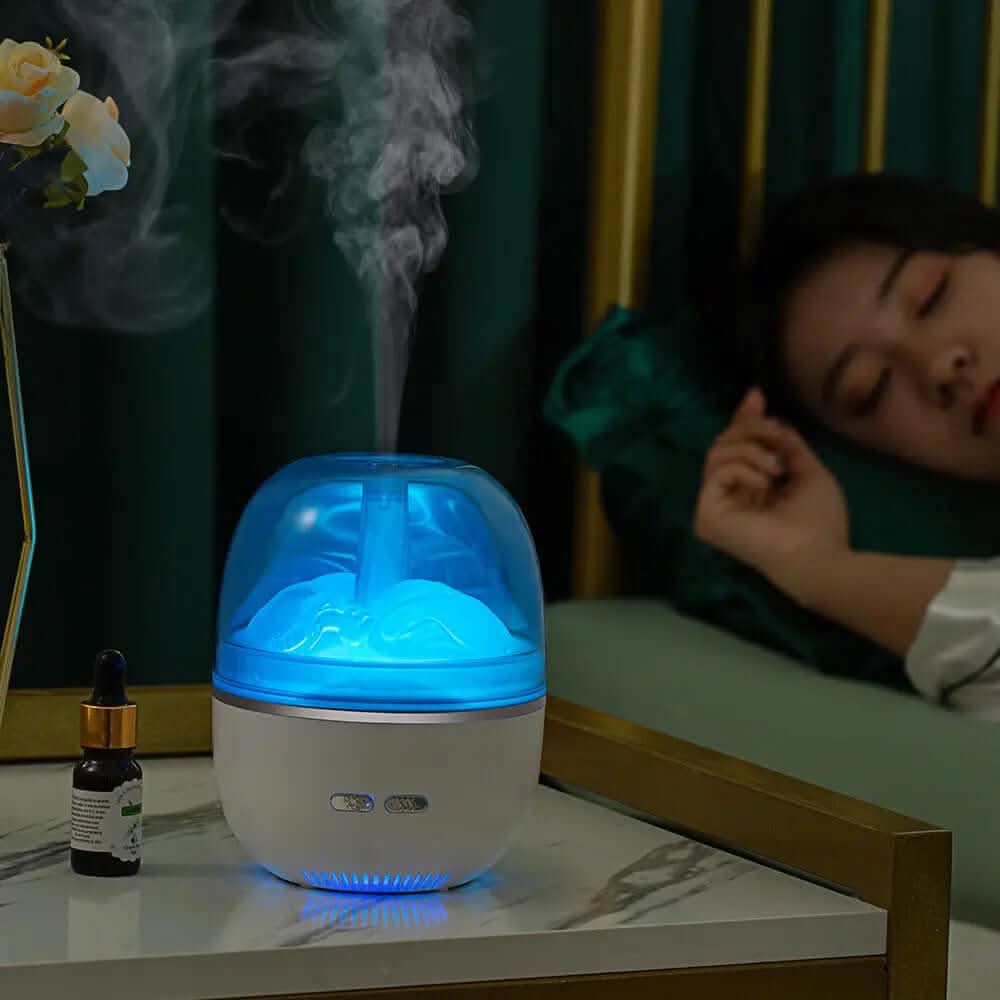 humidificateur ultrasonique avec diffuseur d'huiles essentielles Les Visionnaires