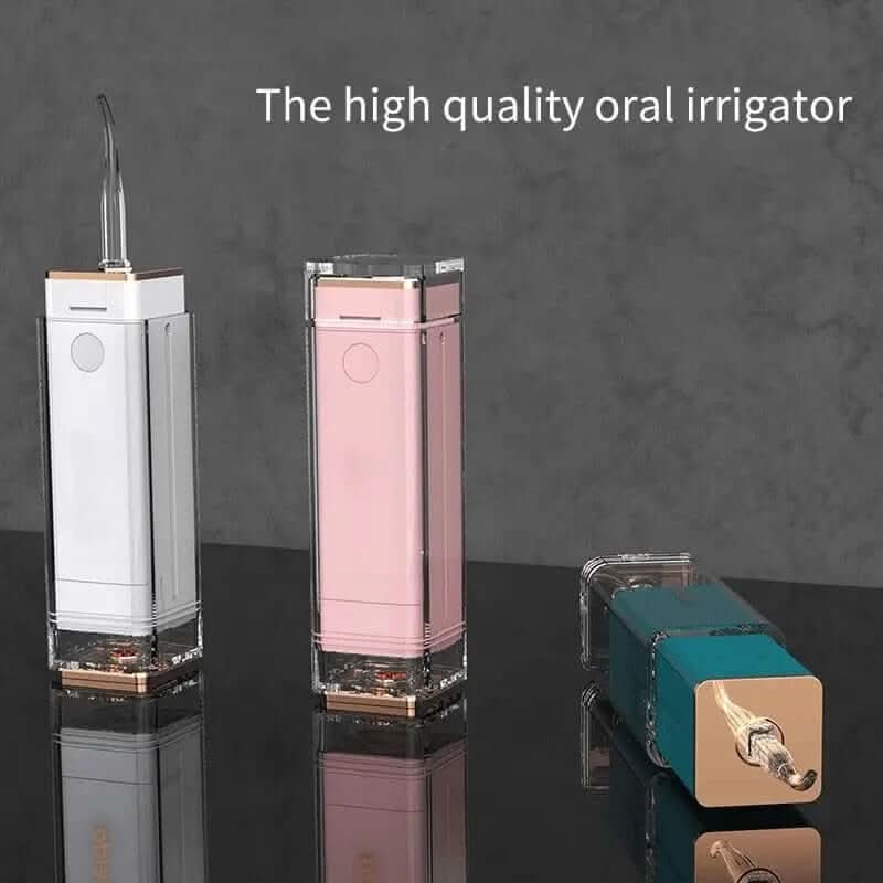 Jet d'eau dentaire et irrigateur buccal Les Visionnaires