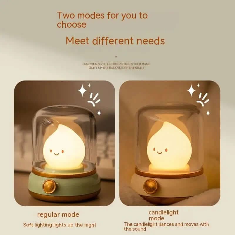 Petite lampe de nuit rétro Les Visionnaires