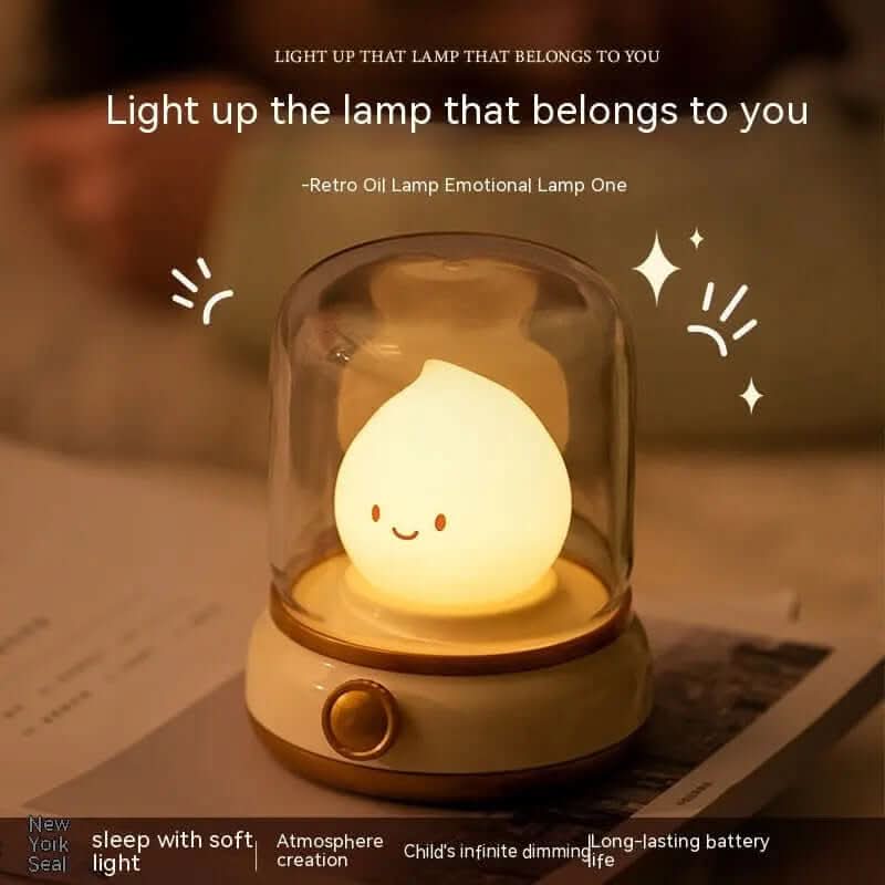 Petite lampe de nuit rétro Les Visionnaires