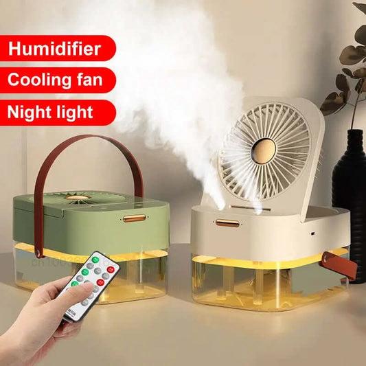 Humidifier Spray Fan Portable Fan Les Visionnaires