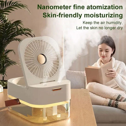 Humidifier Spray Fan Portable Fan Les Visionnaires