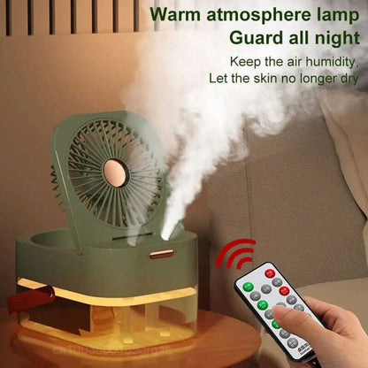 Humidifier Spray Fan Portable Fan Les Visionnaires