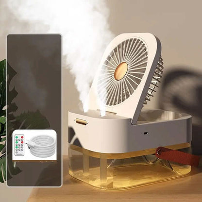 Humidifier Spray Fan Portable Fan Les Visionnaires