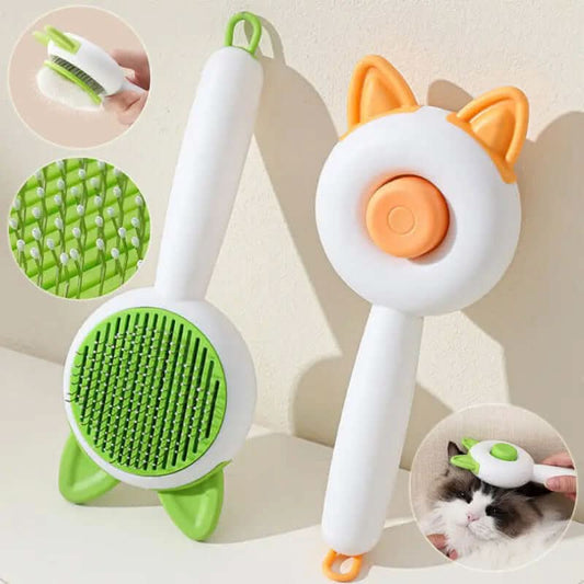 brosse autonettoyante pour animaux de compagnie Les Visionnaires