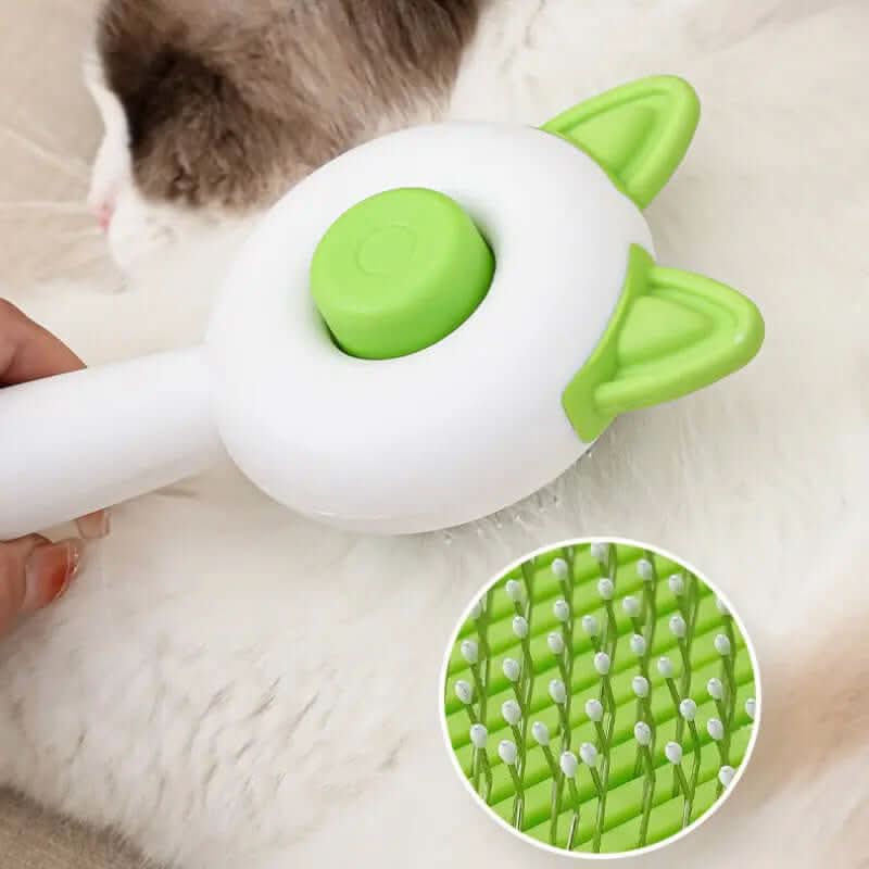 brosse autonettoyante pour animaux de compagnie Les Visionnaires