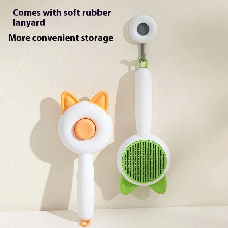 brosse autonettoyante pour animaux de compagnie Les Visionnaires
