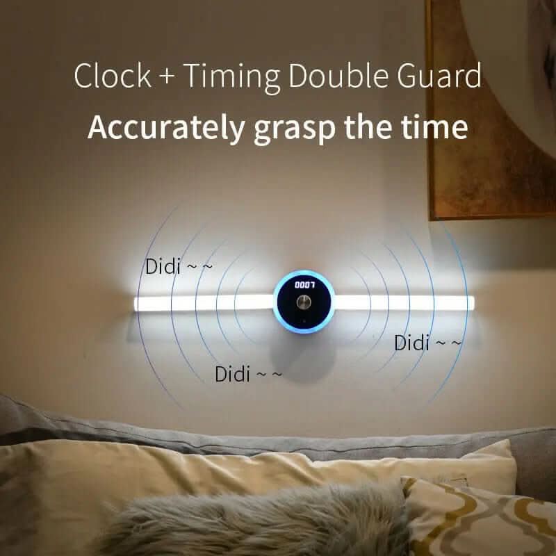 Lampe de Placard Intelligente avec Capteur et Horloge Les Visionnaires